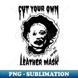 Cut your own leather mask - PNG Transparent Sublimation File - Defying the Norms