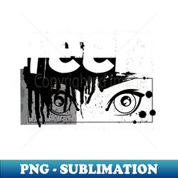 Anime Eyes Aesthetic  Feels - Special Edition Sublimation PNG File - Bring Your Designs to Life