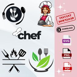 Food logo svg pdf  png'
