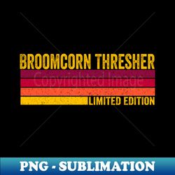 Broomcorn Thresher - PNG Transparent Digital Download File for Sublimation - Perfect for Creative Projects