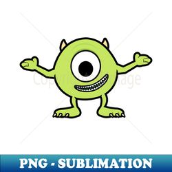 mike wazowski chibi - Exclusive PNG Sublimation Download - Perfect for Personalization