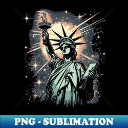 Fourth of July - Lady Liberty - Exclusive Sublimation Digital File - Perfect for Sublimation Art
