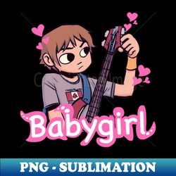 Scott Pilgrim vs the world babygirl design - Premium PNG Sublimation File - Perfect for Sublimation Art