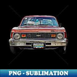 old muscle car - Retro PNG Sublimation Digital Download - Instantly Transform Your Sublimation Projects