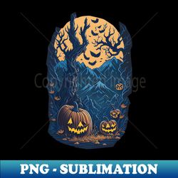 halloween view - Premium Sublimation Digital Download - Enhance Your Apparel with Stunning Detail