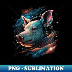 pig - Sublimation-Ready PNG File - Boost Your Success with this Inspirational PNG Download
