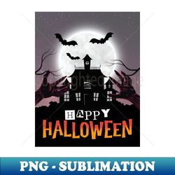 Happy Halloween - Signature Sublimation PNG File - Capture Imagination with Every Detail
