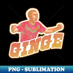 Manchester United - Paul Scholes - GINGE - Premium Sublimation Digital Download - Unleash Your Creativity
