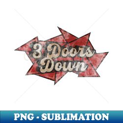 3 Doors Down - Red Diamond - Trendy Sublimation Digital Download - Stunning Sublimation Graphics