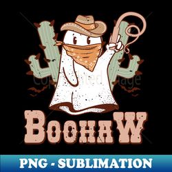 BOOHAW - Retro PNG Sublimation Digital Download - Vibrant and Eye-Catching Typography