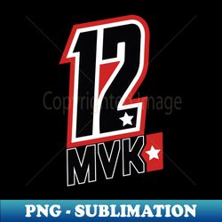 Maverick Viales 12 Motorcycle Racer - Exclusive PNG Sublimation Download - Stunning Sublimation Graphics