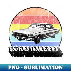 1966 Ford Thunderbird - Artistic Sublimation Digital File - Capture Imagination with Every Detail