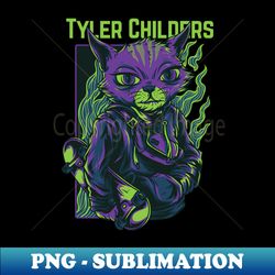 Independent Cat Tyler Childers - High-Quality PNG Sublimation Download - Revolutionize Your Designs