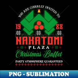 Nakatomi Plaza Christmas Lover - Sublimation-Ready PNG File - Spice Up Your Sublimation Projects
