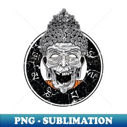 Starving Buddha - PNG Transparent Sublimation Design - Unleash Your Creativity