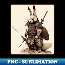bunny samurai warrior - Sublimation-Ready PNG File - Spice Up Your Sublimation Projects