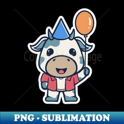 CUTE COW - PNG Transparent Sublimation File - Perfect for Creative Projects