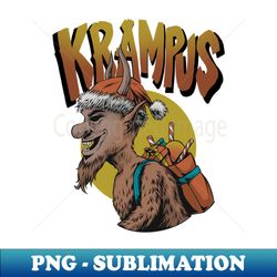 Krampus - Artistic Sublimation Digital File - Perfect for Personalization