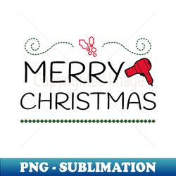 Christmas Hairstylist - Creative Sublimation PNG Download - Unlock Vibrant Sublimation Designs