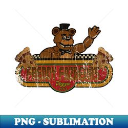 Freddy Fazbears Pizza 1983  Fresh Art - PNG Transparent Sublimation Design - Add a Festive Touch to Every Day