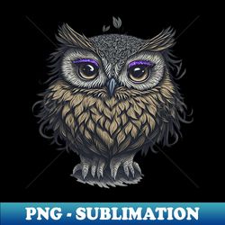Cute female owl - High-Quality PNG Sublimation Download - Unleash Your Creativity