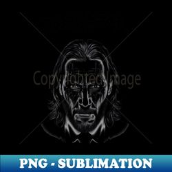John Wick T-Shirt - The Black Metal Saga - Modern Sublimation PNG File - Capture Imagination with Every Detail