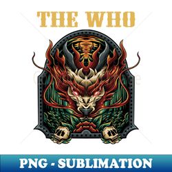 the who band - high-quality png sublimation download - bold & eye-catching