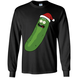 Buy Rick And Morty &8211 Christmas Hat Pickle Rick T Shirt Youth Ls Shirt