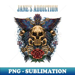 JANES ADDICTION BAND - Modern Sublimation PNG File - Fashionable and Fearless
