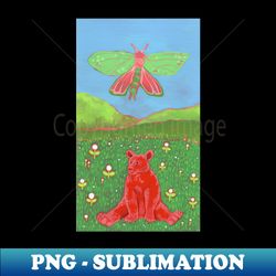 Big Red Bear - Special Edition Sublimation PNG File - Bring Your Designs to Life