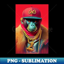 Cool Monkey - Stylish Sublimation Digital Download - Transform Your Sublimation Creations