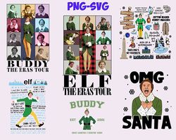 Merry Christmas Png Bundle, Santa I Know Him SVG, Christmas Movie Png, Christmas Holiday Png, Christmas Party 2023