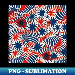 Patriotic 4th of July 1 - High-Resolution PNG Sublimation File - Unlock Vibrant Sublimation Designs