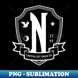 NHorror  Academy Crest - Signature Sublimation PNG File - Perfect for Sublimation Mastery