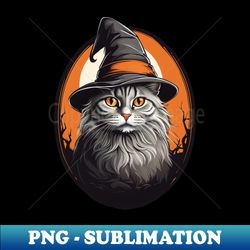 Halloween Cat - Stylish Sublimation Digital Download - Defying the Norms