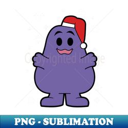 Grimace Christmas - PNG Sublimation Digital Download - Unleash Your Creativity