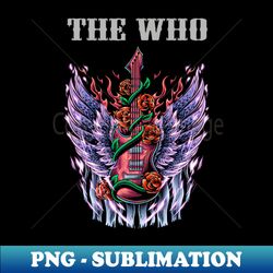 the who band - trendy sublimation digital download - perfect for creative projects