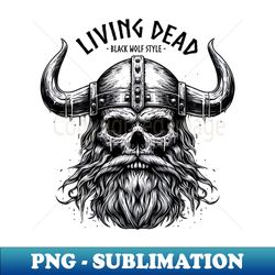 Living Undead - Stylish Sublimation Digital Download - Perfect for Sublimation Art
