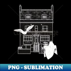 Ghosts at the Magpie Cafe Whitby - Special Edition Sublimation PNG File - Create with Confidence