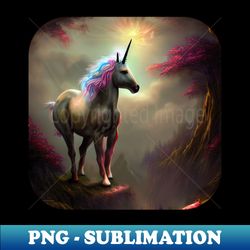Unicorn - High-Resolution PNG Sublimation File - Enhance Your Apparel with Stunning Detail