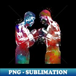 boxing sport art boxing - modern sublimation png file - vibrant and eye-catching typography