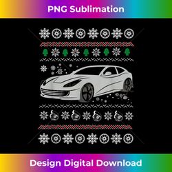Christmas Drift Eve Car Wheels Driver Race Snow Santa - Bespoke Sublimation Digital File - Spark Your Artistic Genius