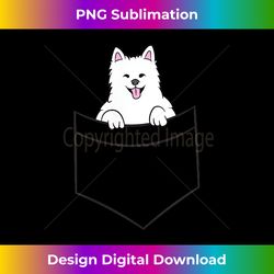 Samoyed In A Pocket Cute Pocket Samoyed - Classic Sublimation Png File - Channel Your Creative Rebel
