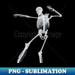 Dancing Skeleton - PNG Transparent Digital Download File for Sublimation - Transform Your Sublimation Creations