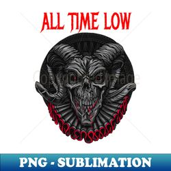 ALL TIME LOW BAND - Retro PNG Sublimation Digital Download - Perfect for Sublimation Mastery