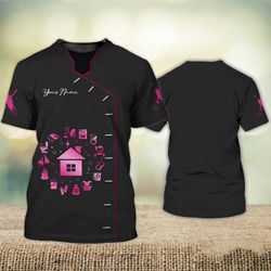 Custom Housekeeping 3D Shirt: Personalized Essential Uniform – Enhance Your Team s Style