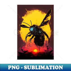 Mutated Bee - Aesthetic Sublimation Digital File - Revolutionize Your Designs