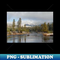 Yellowstone National Park - Aesthetic Sublimation Digital File - Spice Up Your Sublimation Projects