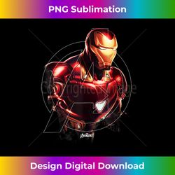 Marvel Avengers Endgame Iron Man Portrait Tank To - Eco-Friendly Sublimation PNG Download - Elevate Your Style with Intricate Details