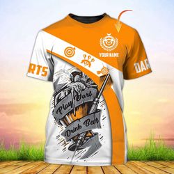 Customized Dart Drink Beer 3D Shirt - Funny Player Uniforms Shop Now!